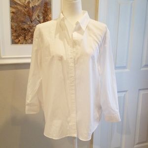 Lauren by Ralph Lauren, XL button down